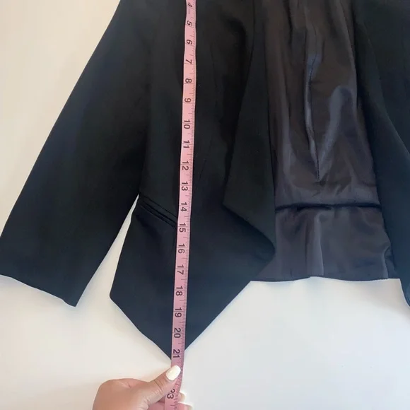 Ann Taylor Black Blazer size 2 Petite - Picture 7 of 10